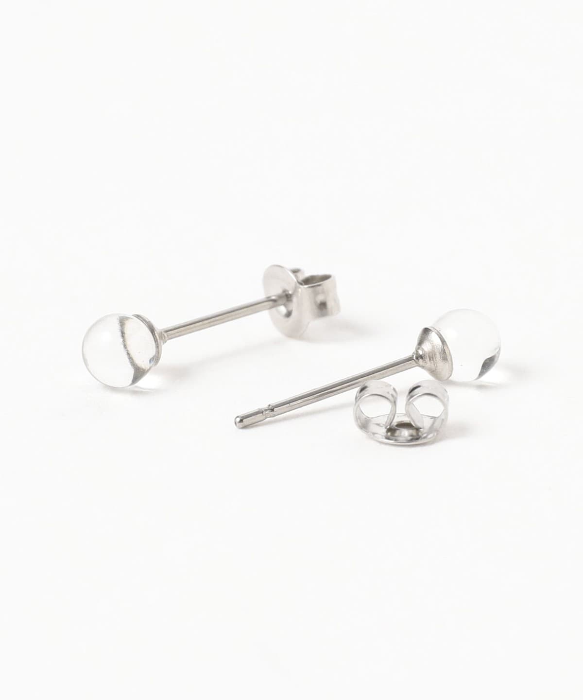 Ray BEAMS（レイ ビームス）プチ ガラス ピアス（アクセサリー