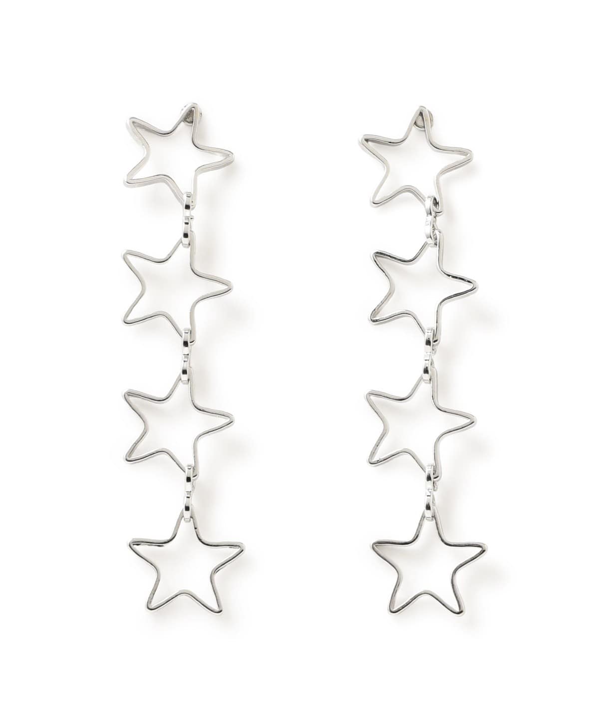 スターライン ピアス アクセサリー WOMEN SILVER ONE SIZE スターライン ピアス アクセサリー WOMEN SILVER ONE SIZE