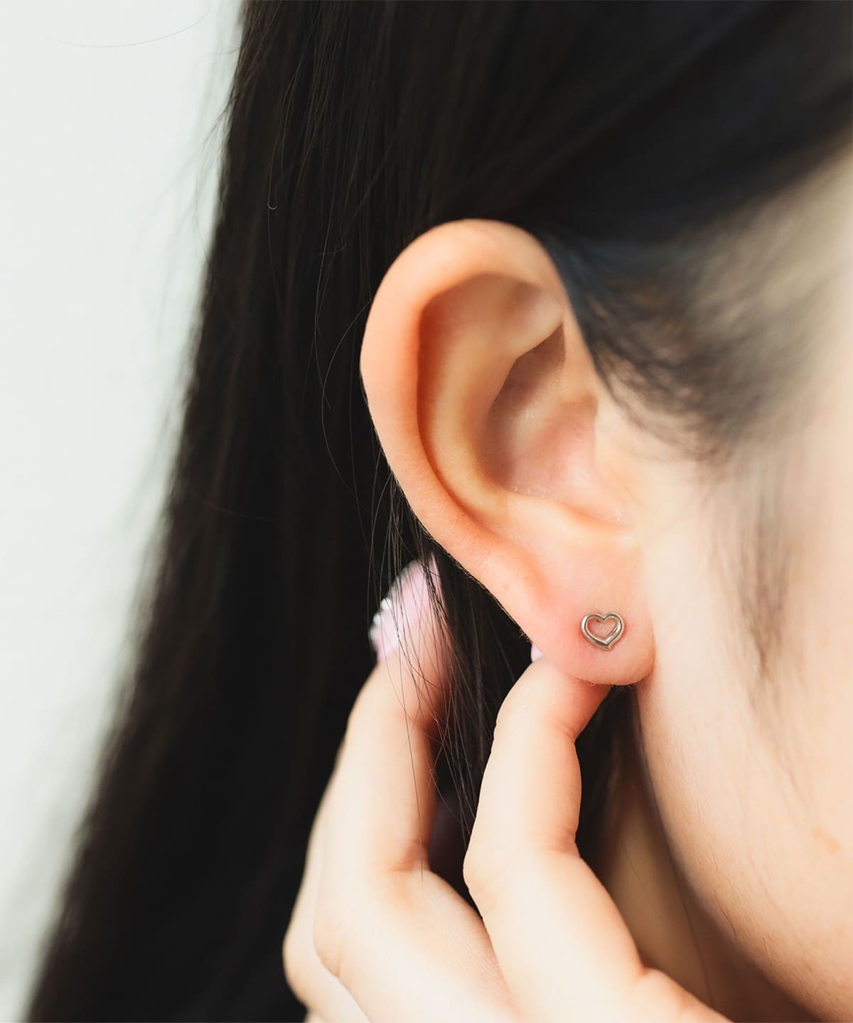 プチ フレーム ハート ピアス アクセサリー WOMEN SILVER ONE SIZE プチ フレーム ハート ピアス アクセサリー WOMEN SILVER ONE SIZE