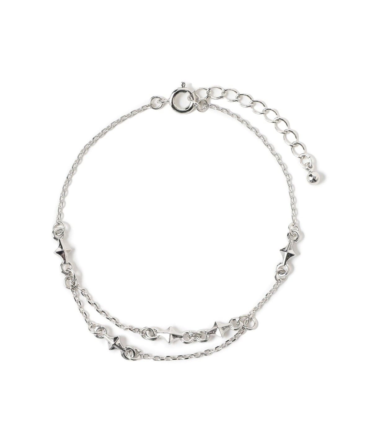 【BEAMS】ネックレスとブレスレットのセット BEAMS MEN｜アズキ チェーン ブレスレット SILVER925 | Rakuten