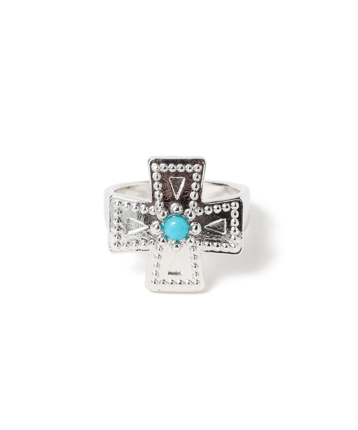 クロス コンチョ リング アクセサリー WOMEN SILVER ONE SIZE クロス コンチョ リング アクセサリー WOMEN SILVER ONE SIZE