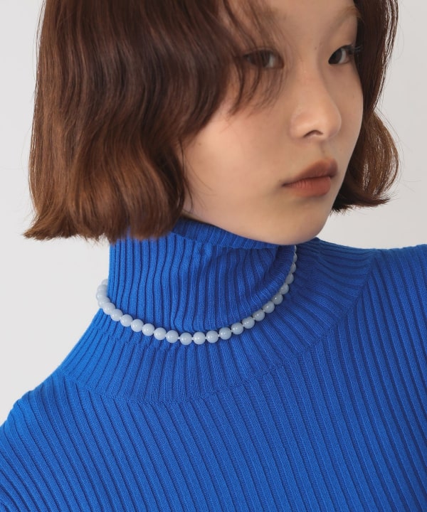 Ray BEAMS（レイ ビームス）ガラス ボール ネックレス（アクセサリー