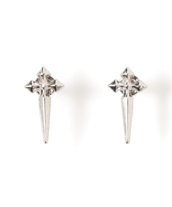 Ray BEAMS（レイ ビームス）プチ クロス ピアス（アクセサリー ピアス