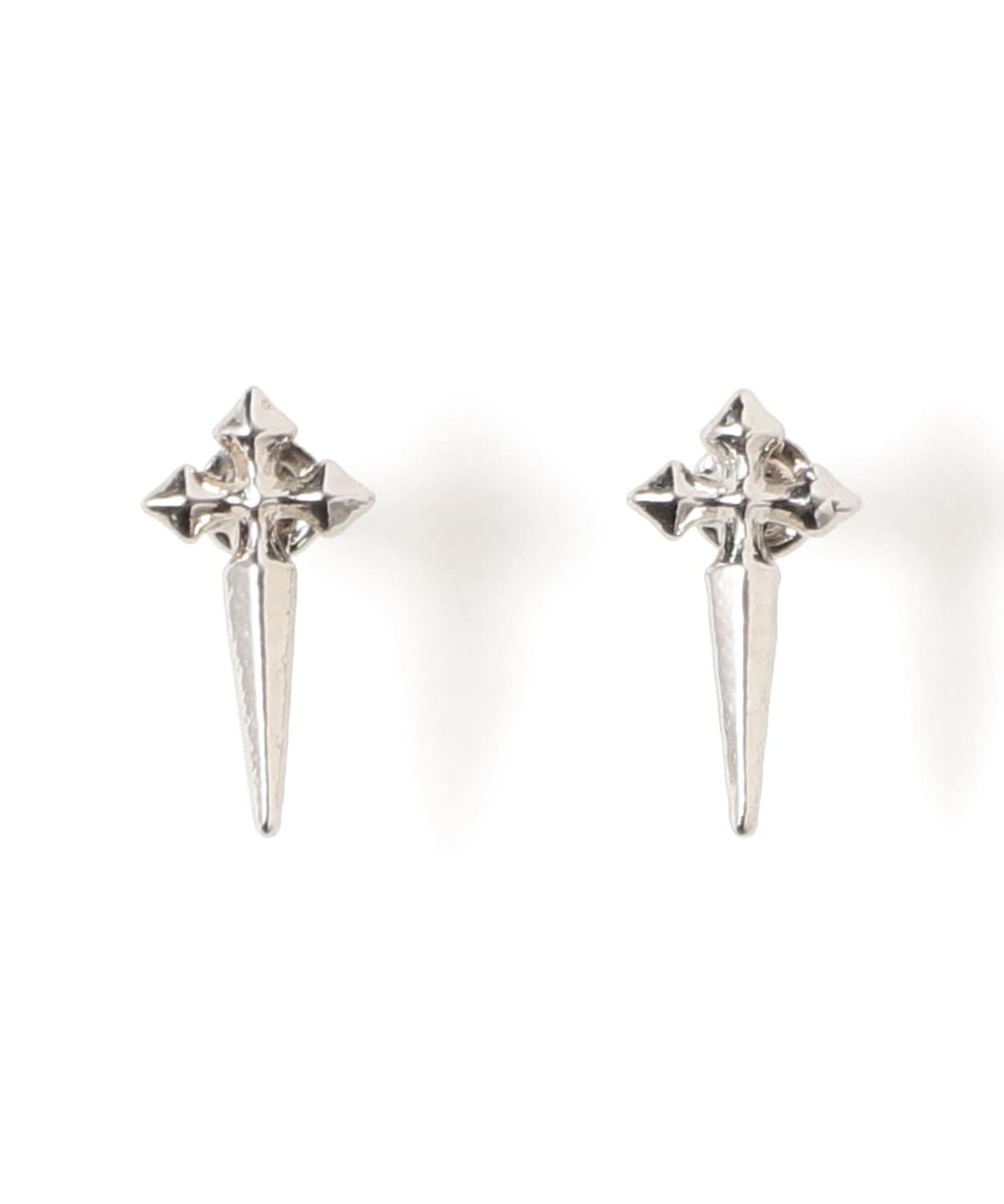 プチ クロス ピアス アクセサリー WOMEN SILVER ONE SIZE プチ クロス ピアス アクセサリー WOMEN SILVER ONE SIZE