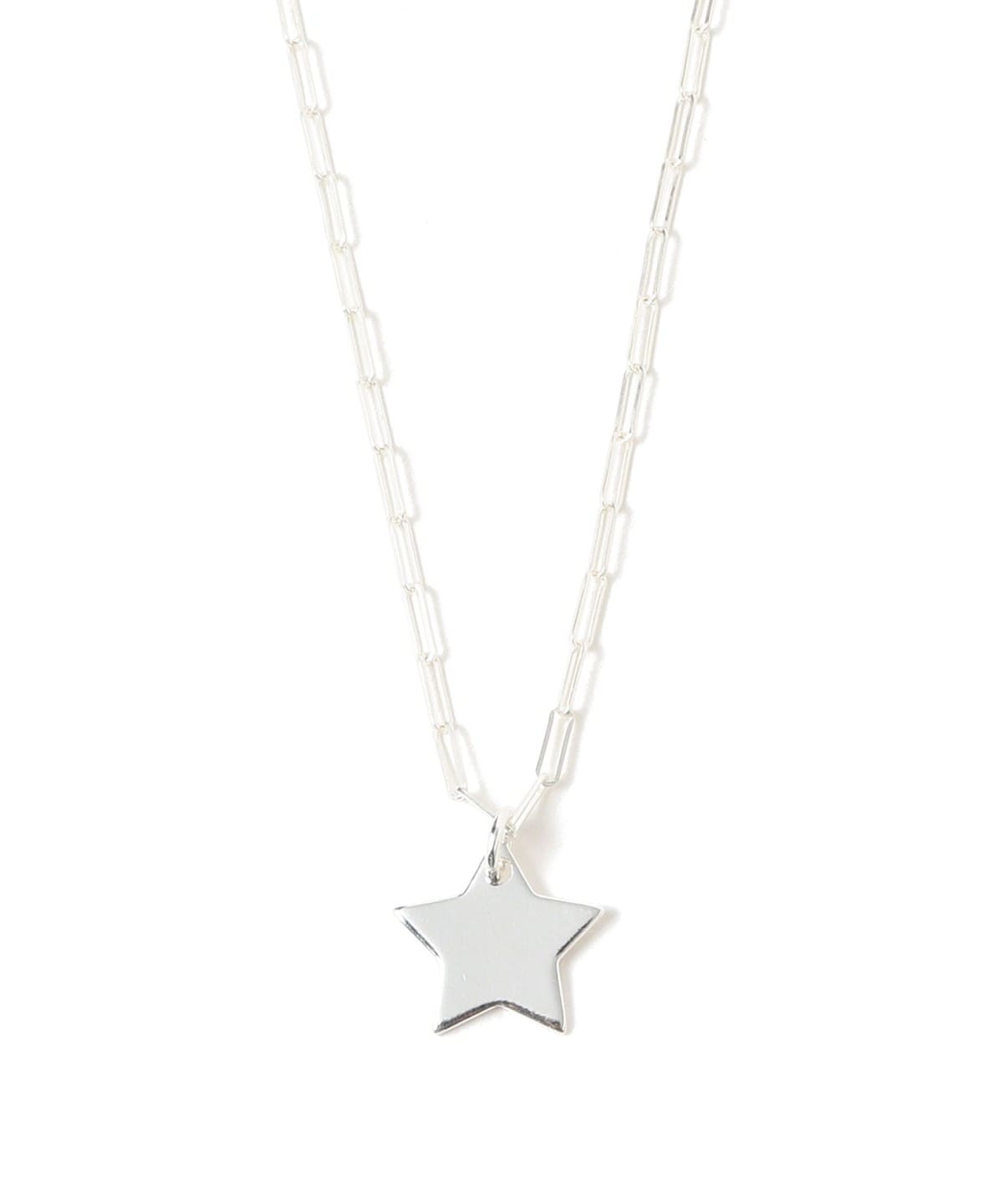 シルバー ビッグ スター ネックレス アクセサリー WOMEN SILVER ONE SIZE シルバー ビッグ スター ネックレス アクセサリー WOMEN SILVER ONE SIZE