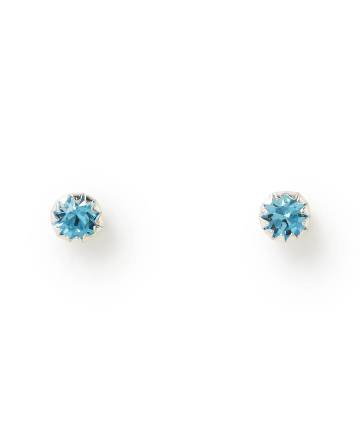 シルバー 3㎜ CZ プチ ピアス アクセサリー WOMEN LIGHT..BLUE ONE SIZE シルバー 3㎜ CZ プチ ピアス アクセサリー WOMEN LIGHT..BLUE ONE SIZE