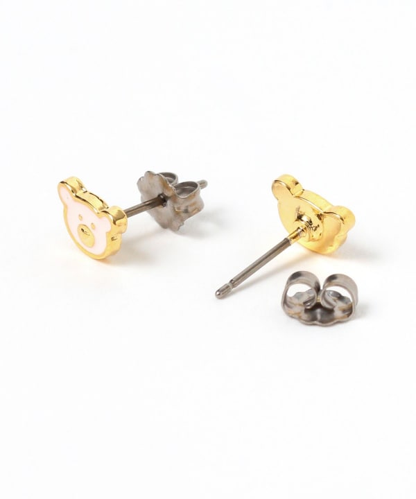 Ray BEAMS（レイ ビームス）プチ エポ くま ピアス（アクセサリー
