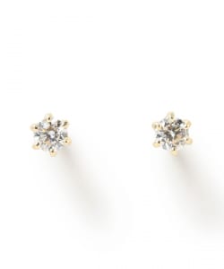 K10 ダイヤモンド ピアス