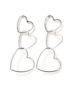 コネクト ハート ピアス