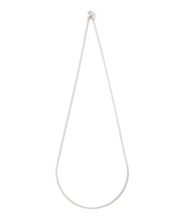 Ray BEAMS（レイ ビームス）シルバー スパイク チェーン ネックレス