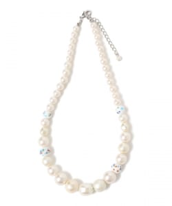 ミックス パール ビーズ ネックレス