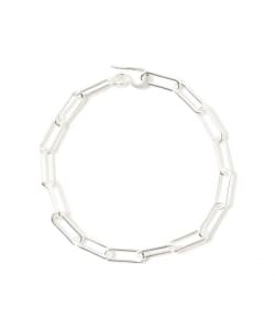 シルバー クリップチェーン ブレスレット