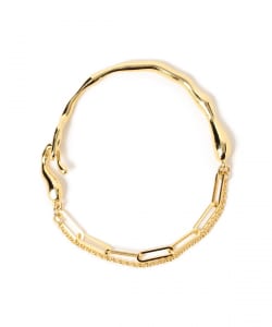 チェーン ミックス ハーフ ブレスレット