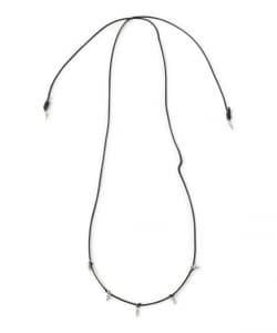 スタッズ コード ネックレス