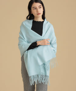 Ray BEAMS / 女裝 喀什米爾 流蘇 圍巾