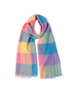 Ray BEAMS / ブロックチェック ストール