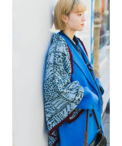 Ray BEAMS（レイ ビームス）POM Amsterdam / TWINKLES ICE BLUE SHAWL