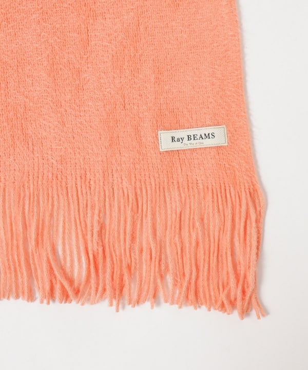 Ray BEAMS (Ray BEAMS) Plain Color Long Scarf (Fashion
