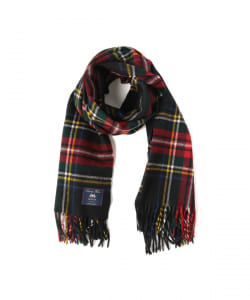 Ray BEAMS / MOON チェック ストール