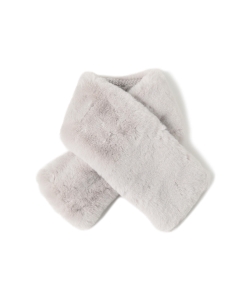 Ray BEAMS / ニット × フェイクファー マフラー