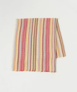 Ray BEAMS / 女裝 配色 條紋 圍巾