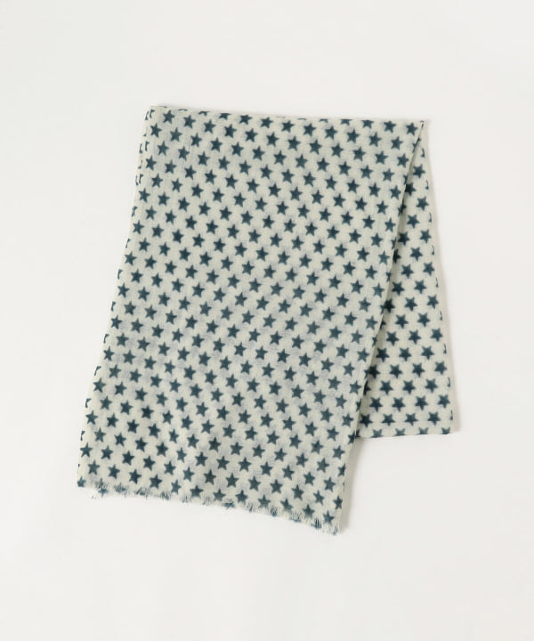 Ray BEAMS（レイ ビームス）Glen Prince / 星 ストール（ファッション