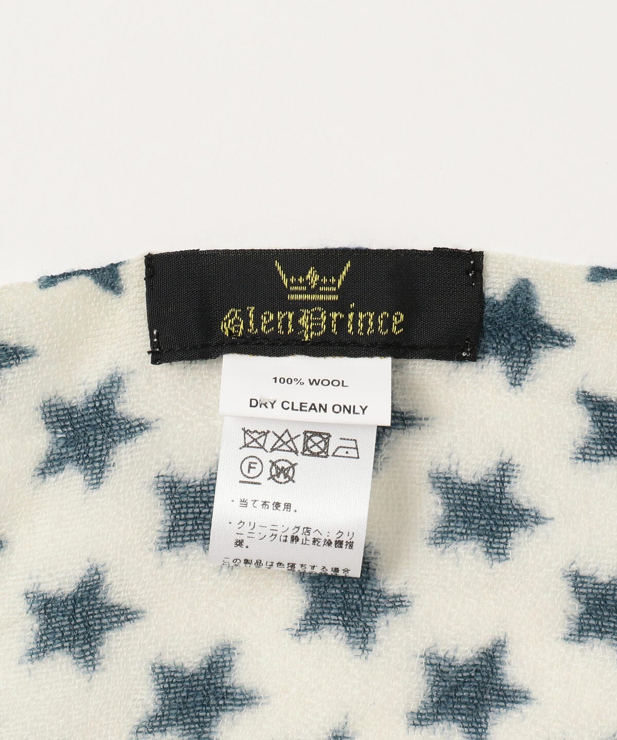 Ray BEAMS（レイ ビームス）Glen Prince / 星 ストール（ファッション