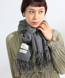 beee / チェック マフラー