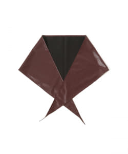 Ray BEAMS / 女裝 環保皮革 三角 絲巾