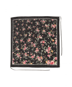 beautiful people / flower print scarf