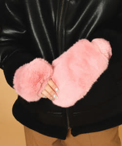 CONTROL FREAK × Ray BEAMS / 別注 ファー ミトン