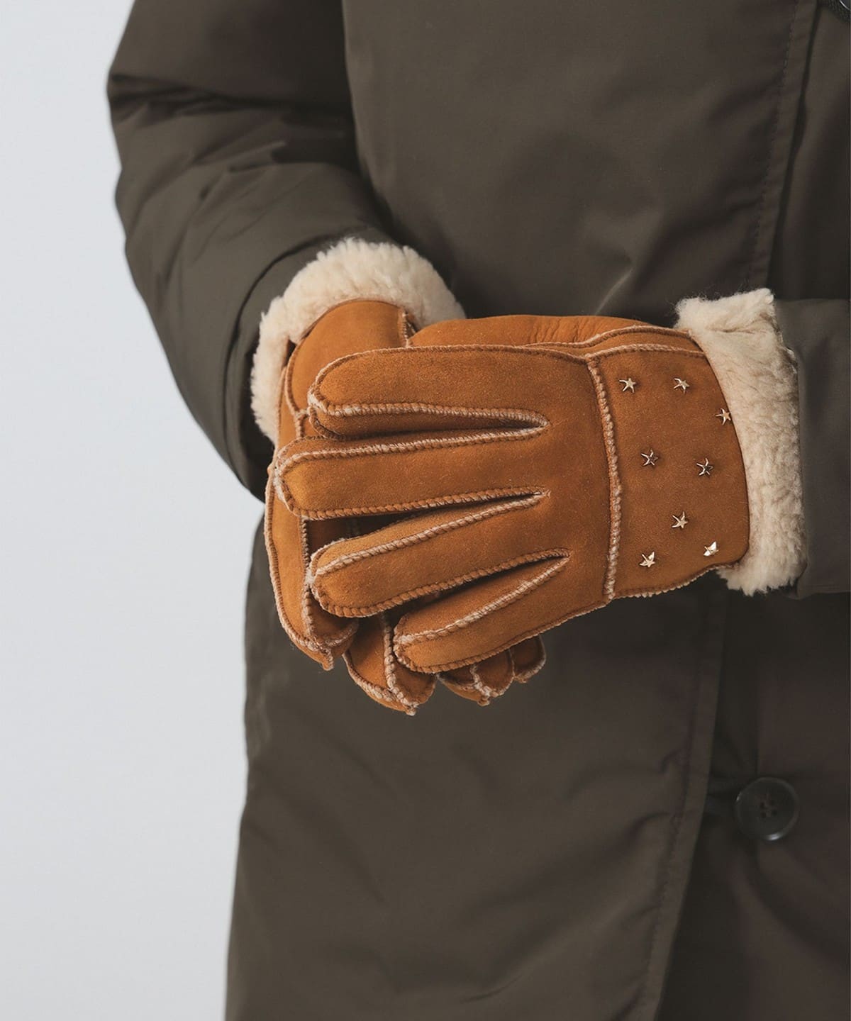 【別注】Casselini キャセリーニ / スタッズ グローブ ファッション雑貨 WOMEN CAMEL② ONE SIZE 【別注】Casselini キャセリーニ / スタッズ グローブ ファッション雑貨 WOMEN CAMEL② ONE SIZE