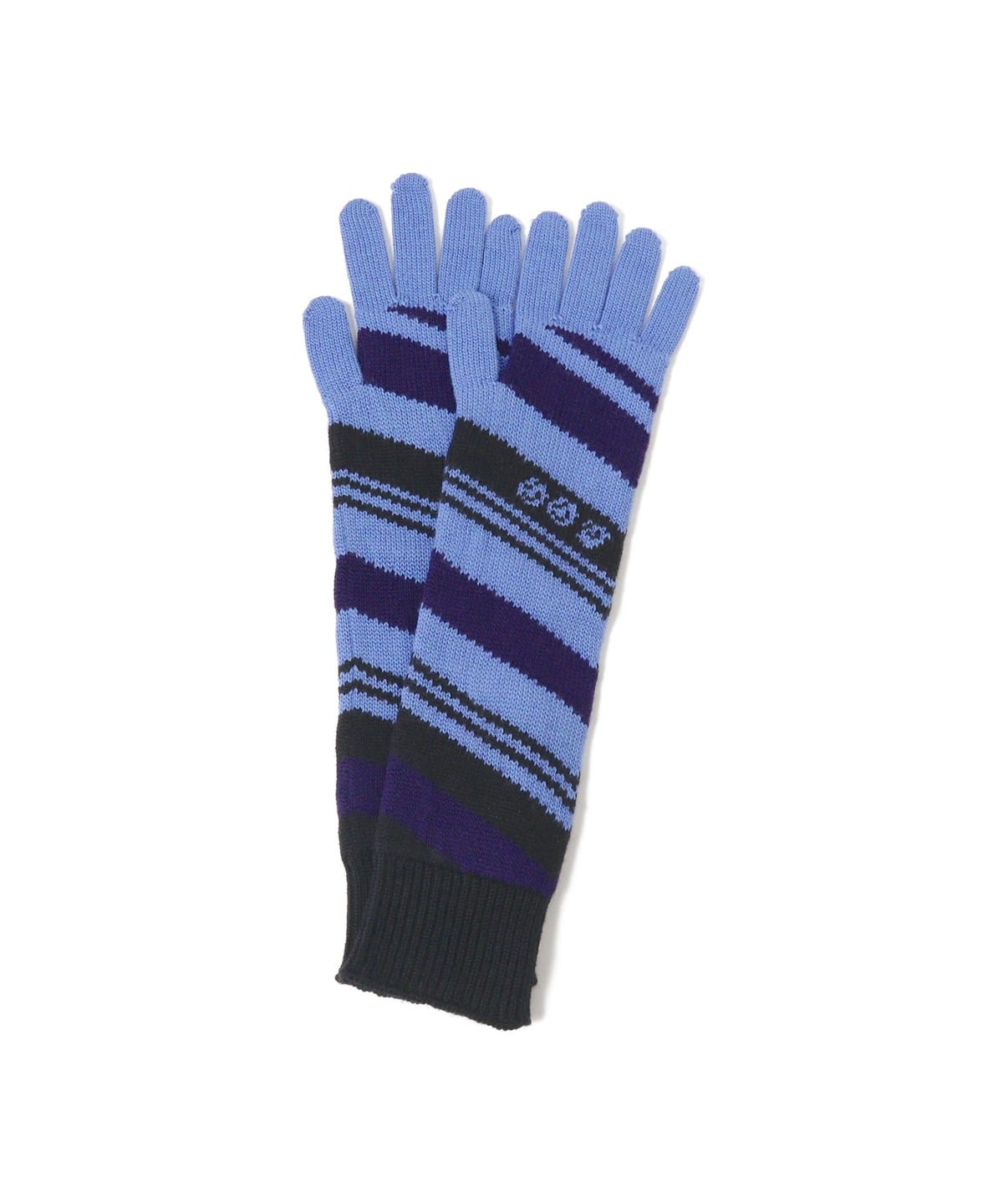 TOGA PULLA トーガ プルラ / REGIMENTAL KNIT GLOVES ファッション雑貨 WOMEN 13 NAVY ONE SIZE TOGA PULLA トーガ プルラ / REGIMENTAL KNIT GLOVES ファッション雑貨 WOMEN 13 NAVY ONE SIZE