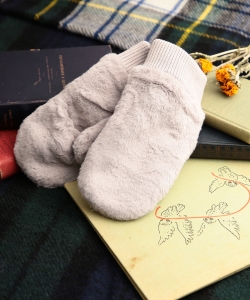 CONTROL FREAK × Ray BEAMS / 別注 フェイク ファー ミトン