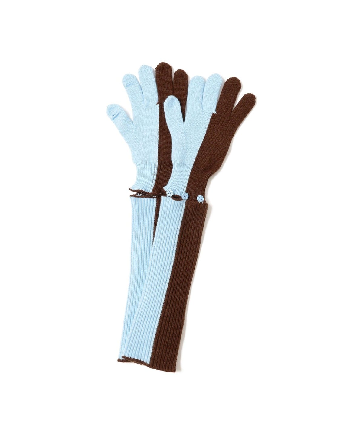 3way O O[u t@bVG WOMEN LIGHTBLUE*BROWN ONE SIZE