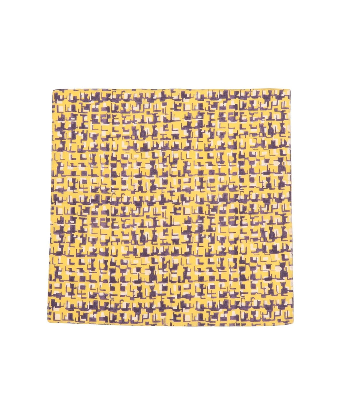 ねこ ハンカチ 財布・小物 WOMEN YELLOW ONE SIZE ねこ ハンカチ 財布・小物 WOMEN YELLOW ONE SIZE