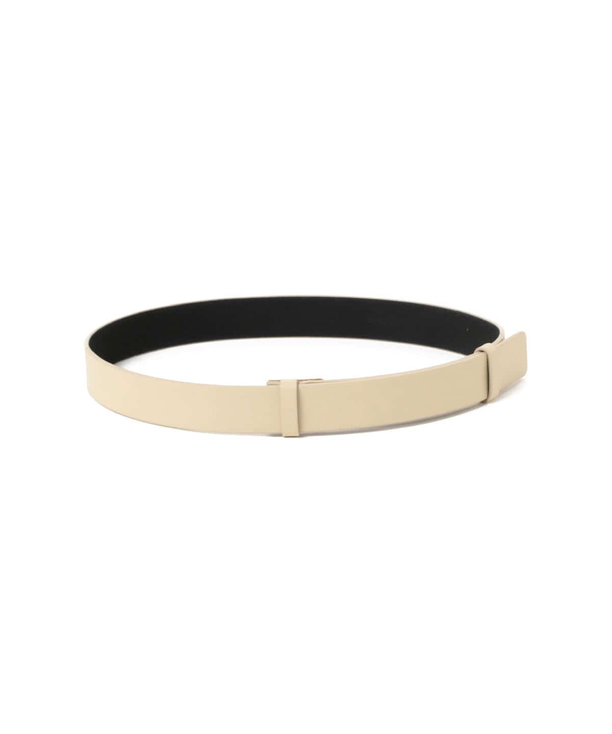 Ray BEAMS レイ ビームス / 30mm スムース レザー ベルト ファッション雑貨 WOMEN BEIGE ONE SIZE Ray BEAMS レイ ビームス / 30mm スムース レザー ベルト ファッション雑貨 WOMEN BEIGE ONE SIZE