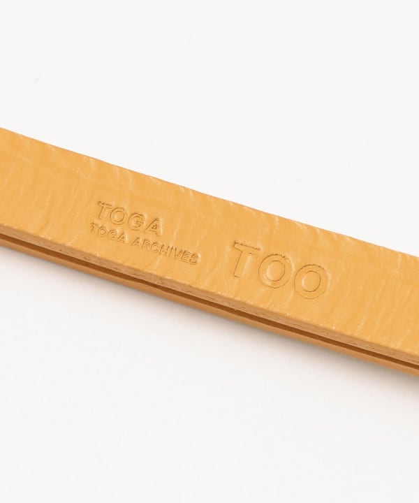 TOGA TOO / 石纹皮带
