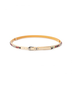 TOGA TOO / STONE LEATHER BELT