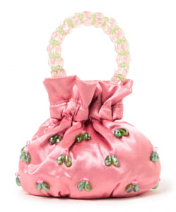 ▲○Suryo / TWINKLE TWINKLE SATIN BEADED BAG