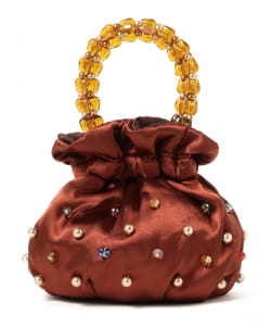 ▲○Suryo / GULA BEADED DUMPLING BAG