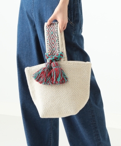 Lilas Campbell × Ray BEAMS / 別注 ワンハンドル トートバッグ