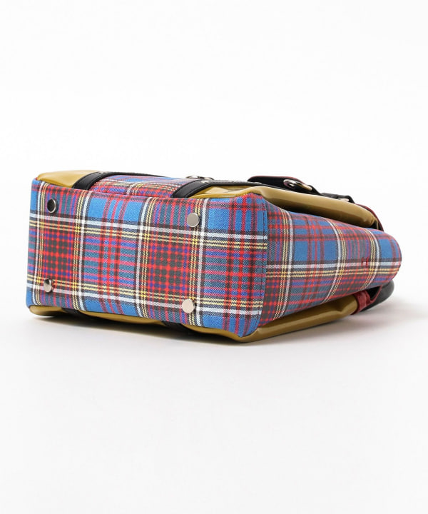 Ray BEAMS Ray BEAMS Ray BEAMS / check color scheme bag (bag