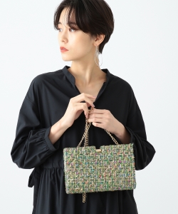 LinLinQ × Ray BEAMS / 別注 ツイード バッグ