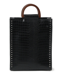 Casselini / スタッズ トートバッグ