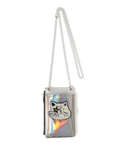 guriguri × Ray BEAMS / 別注 ネコ サイドジップ ミニバッグ
