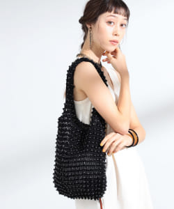 BALI WERKSTATTE / Wood Beads Bag