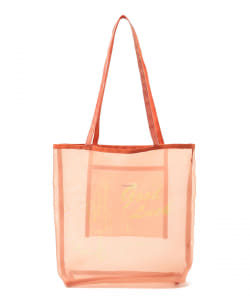 Casselini × Ray BEAMS / 別注 ロゴ チュール トートバッグ
