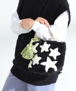 Lilas Campbell / 星柄 トートバッグ