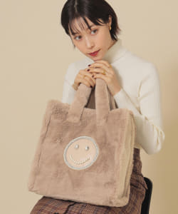 ECODECO / フェイクファー トートバッグ